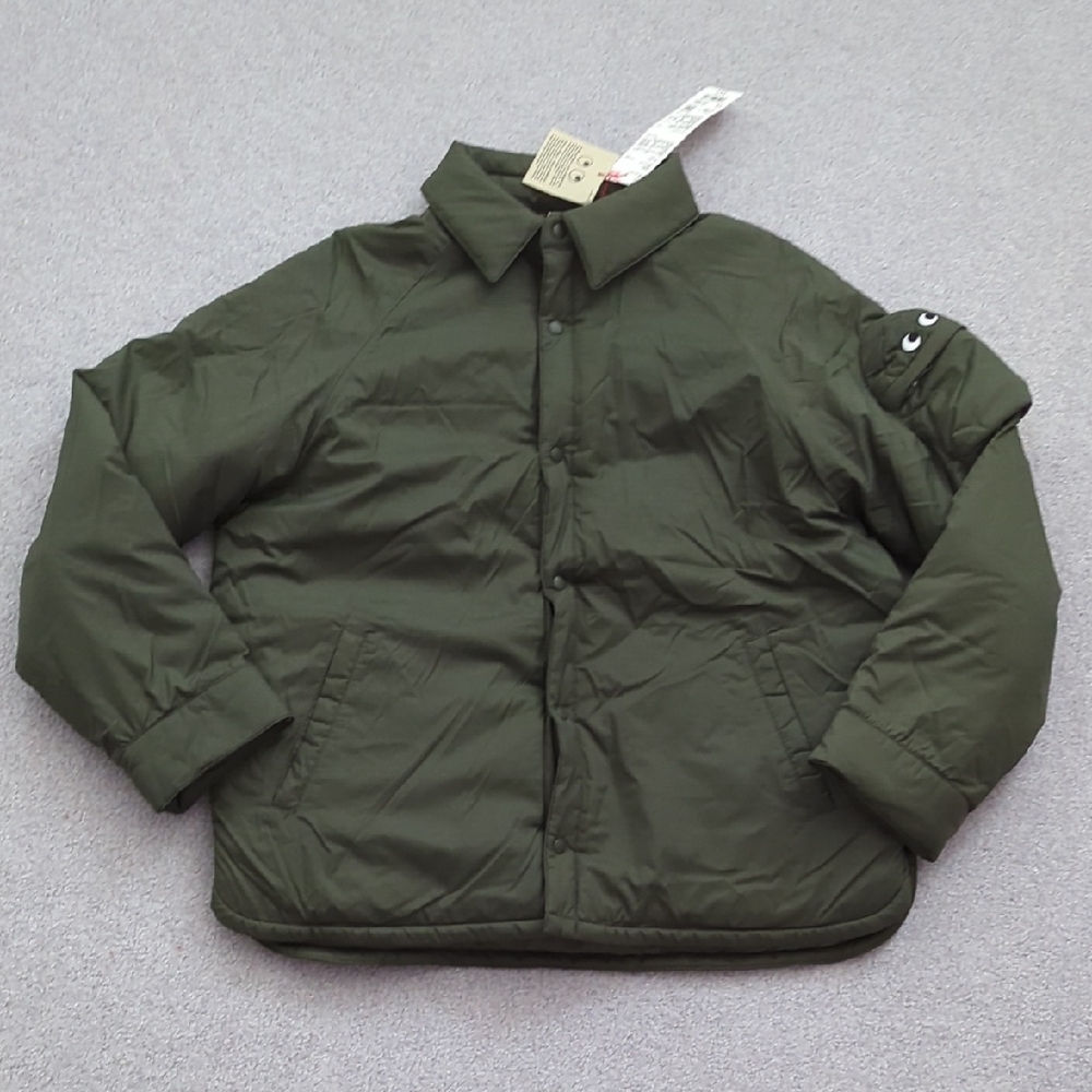 Uniqlo Anya Hindmarch Green Puffer Jacket